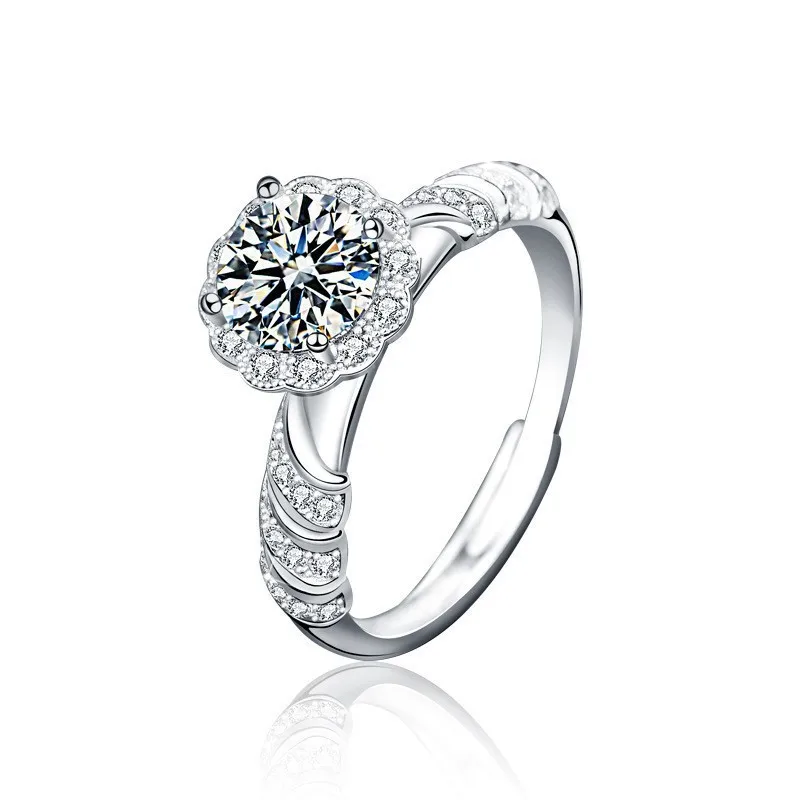 1 Carat Hearts Eight Arrows PT950 Plated Diamond for Women, Adjustable Ring, Niche Wedding Band
1 Carat Hearts Eight Arrows PT950 Plated Diamond for Women, Adjustable Ring, Niche Wedding Band