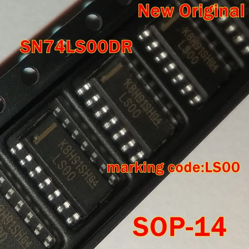 1Pcs to 100Pcs Sn74Ls00Dr Sn74Ls00D Sop-14 New Original Marking Code: Ls00 Quadruple 2-Input Positive-Nand Gates
1Pcs to 100Pcs Sn74Ls00Dr Sn74Ls00D Sop-14 New Original Marking Code: Ls00 Quadruple 2-Input Positive-Nand Gates