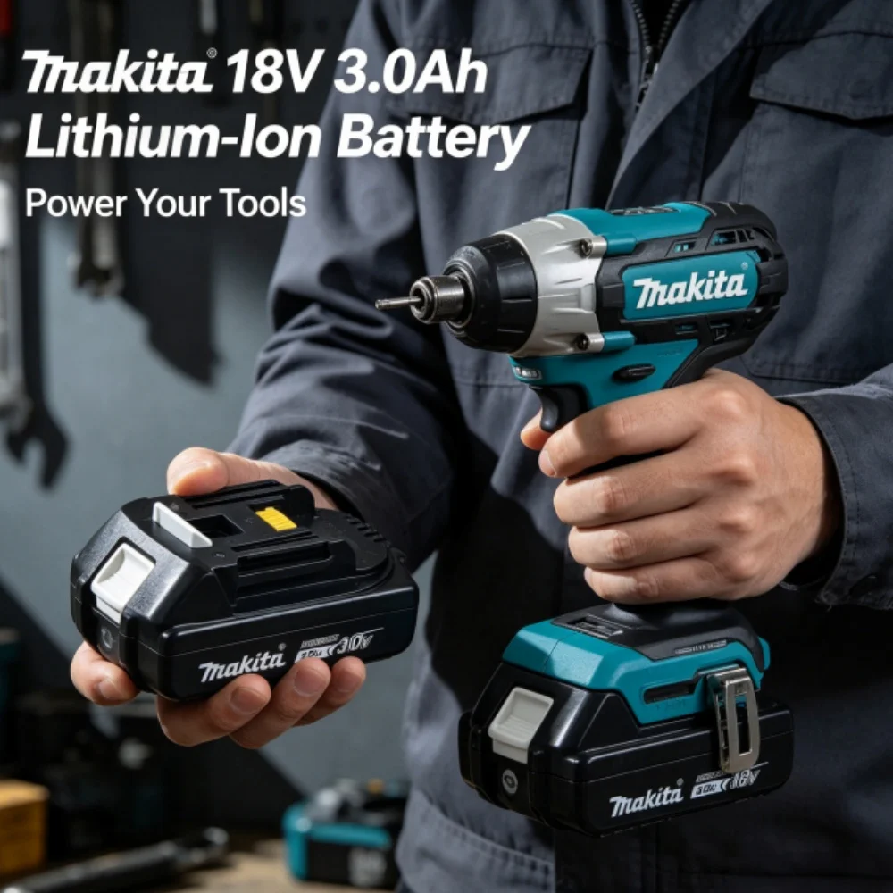 Makita Original 18V BL1830B BL1850B BL1850 BL1840 BL1860 BL1815 3AH Lithium Battery Backup Power Tool Battery
Makita Original 18V BL1830B BL1850B BL1850 BL1840 BL1860 BL1815 3AH Lithium Battery Backup Power Tool Battery