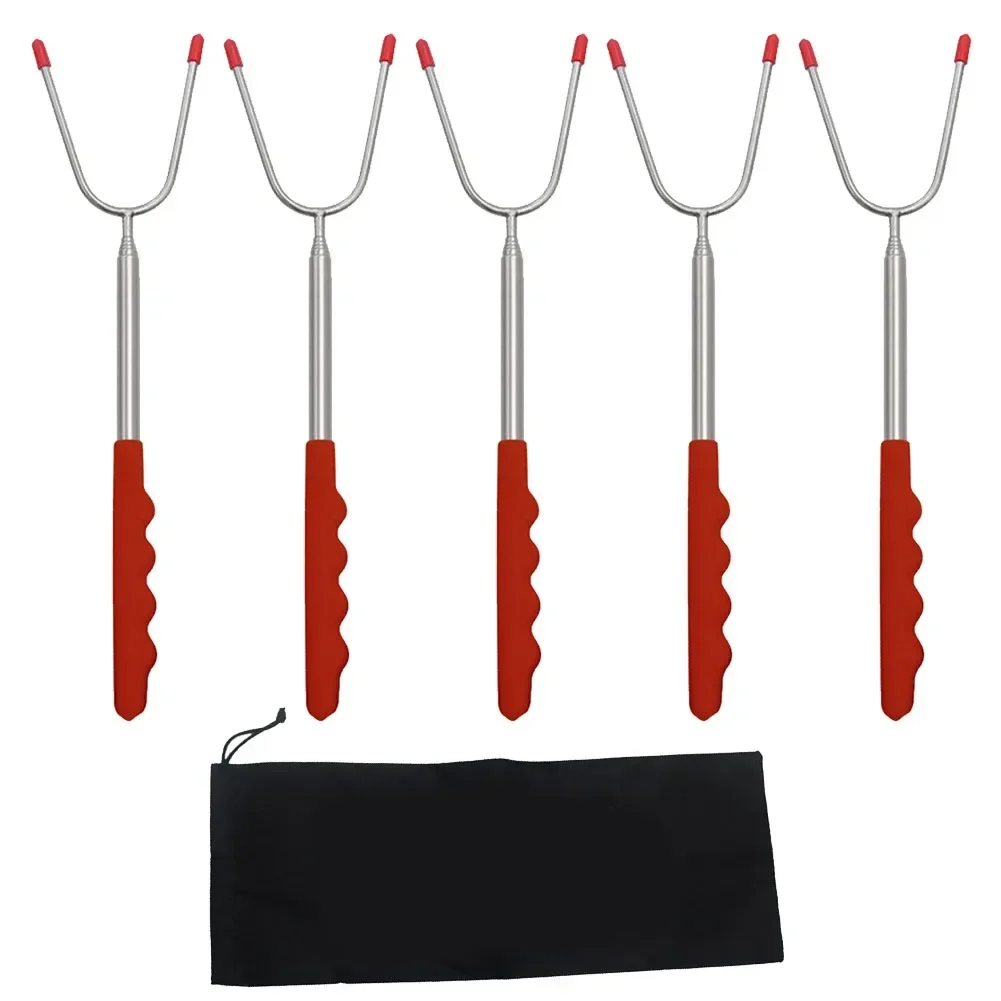 BBQ Fork With Telescopic Design Premium Stainless Steel Material Perfect For Outdoor BBQ Parties Comfortable Grip
BBQ Fork With Telescopic Design Premium Stainless Steel Material Perfect For Outdoor BBQ Parties Comfortable Grip