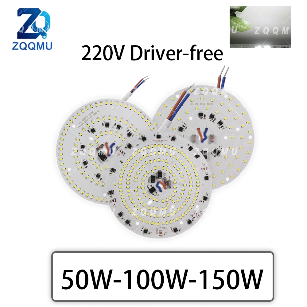 C220V 150W 100W 50W Driver-Free LED Light Source, Suitable For Crystal Ceiling Lamps, Conference Room Chandeliers, Door Lights
C220V 150W 100W 50W Driver-Free LED Light Source, Suitable For Crystal Ceiling Lamps, Conference Room Chandeliers, Door Lights