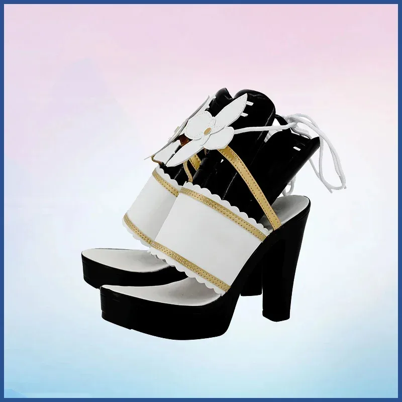 2025 RealCos Game Honkai Impact 3, обувь Elysia, женские летние сандалии, карнавальные ботинки на Хэллоуин, реквизит для косплея, индивидуальный заказ 
2025 RealCos Game Honkai Impact 3, обувь Elysia, женские летние сандалии, карнавальные ботинки на Хэллоуин, реквизит для косплея, индивидуальный заказ