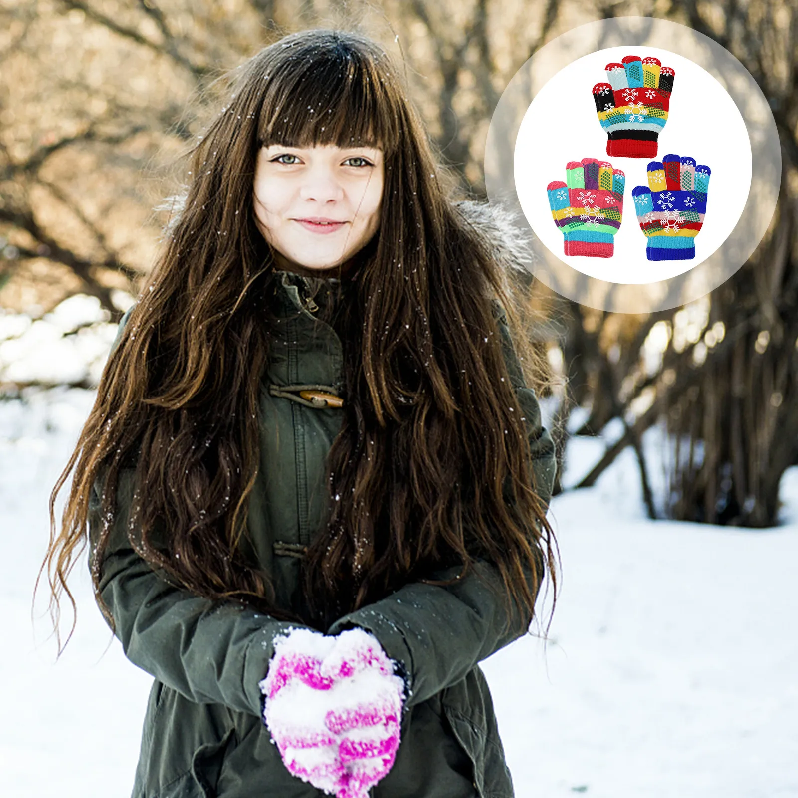 6Pairs Kids Warm Gloves Winter Fashion Mittens for Outdoor Sports Cycling Skiing Hiking Snowboarding Gift for Boys Girls
6Pairs Kids Warm Gloves Winter Fashion Mittens for Outdoor Sports Cycling Skiing Hiking Snowboarding Gift for Boys Girls