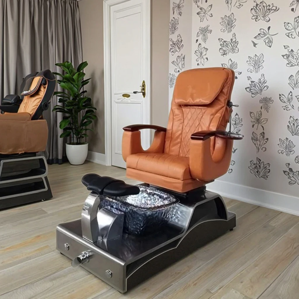 Kneading Massage Professional Foot Massage Chair Crystal Basin Hot And Cold Water Switch Beauty Spa Salon Wholesale Use
Kneading Massage Professional Foot Massage Chair Crystal Basin Hot And Cold Water Switch Beauty Spa Salon Wholesale Use