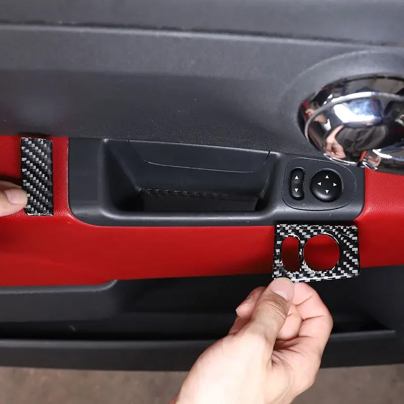 Real Soft Carbon Fiber Rearview Mirror Adjustment Frame Sticker For Fiat 500 2008-2011 Abarth 595 2012-2023 Abarth 695 2017-2023
Real Soft Carbon Fiber Rearview Mirror Adjustment Frame Sticker For Fiat 500 2008-2011 Abarth 595 2012-2023 Abarth 695 2017-2023