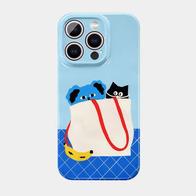 Blue Banana Cat and Dog Phone Case for IPHONE 17 Air 16E 15 PROMAX 14 Plus 13 12 MINI 11PRO 16Plus XR XS MAX Acrylic Phone Cover
Blue Banana Cat and Dog Phone Case for IPHONE 17 Air 16E 15 PROMAX 14 Plus 13 12 MINI 11PRO 16Plus XR XS MAX Acrylic Phone Cover