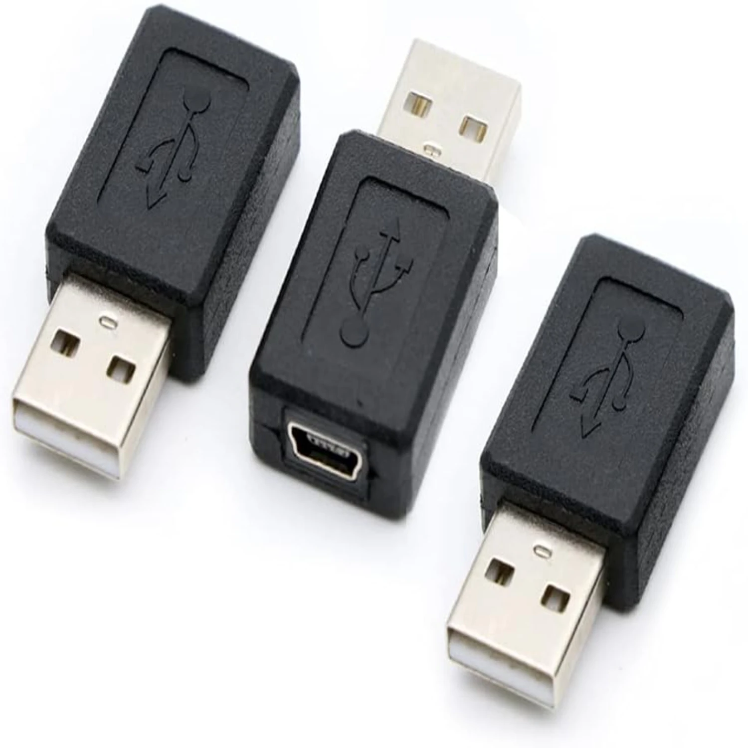 3 упаковки высококачественного переходника USB 2.0 A «папа» на USB B Mini 5-контактный «мама» премиум-класса — удобное и универсальное решение для
3 упаковки высококачественного переходника USB 2.0 A «папа» на USB B Mini 5-контактный «мама» премиум-класса — удобное и универсальное решение для