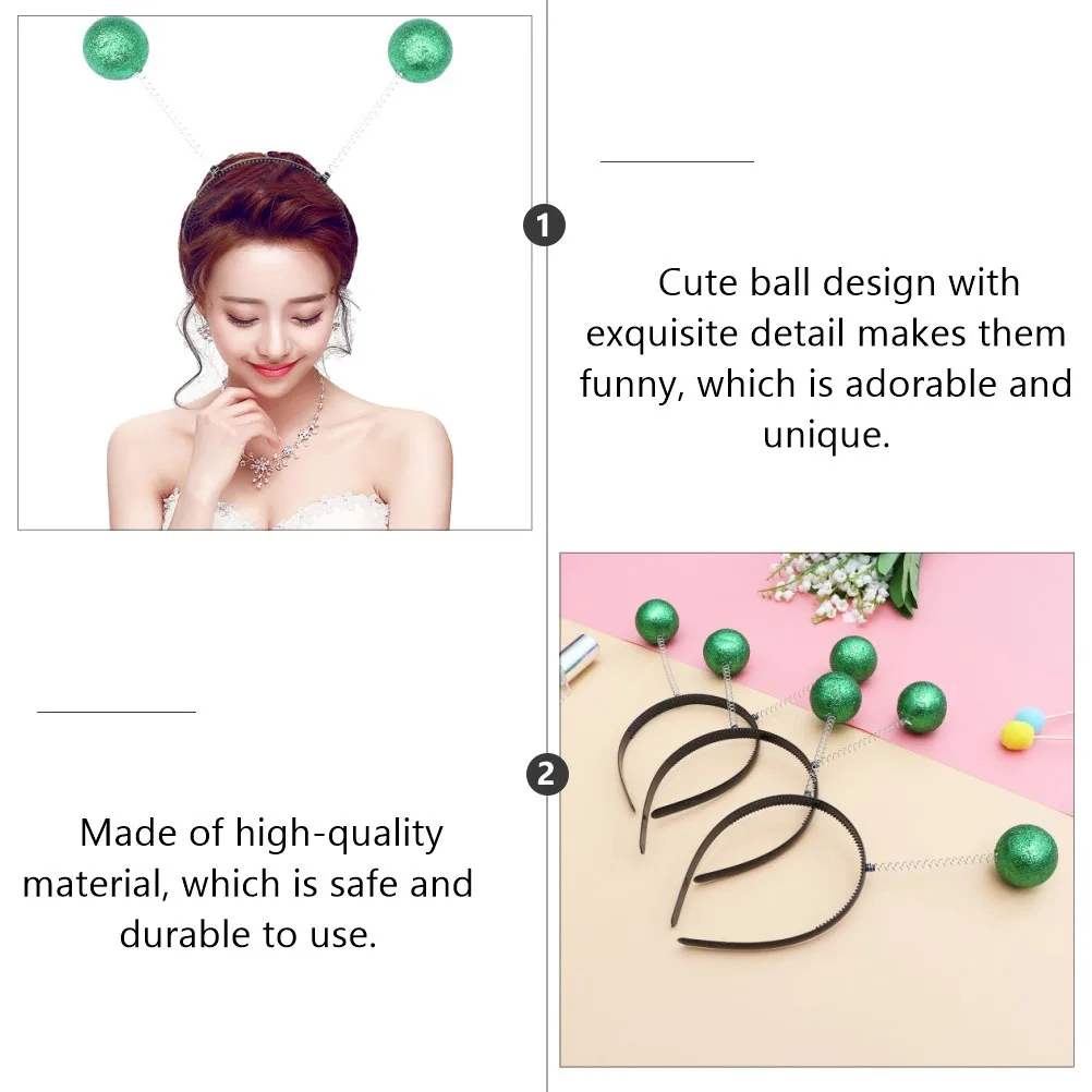 6pcs Hair Hoops Ball Decorative Bands Kids Adults Festival Party Costume Accessories Headdress Prop
6pcs Hair Hoops Ball Decorative Bands Kids Adults Festival Party Costume Accessories Headdress Prop