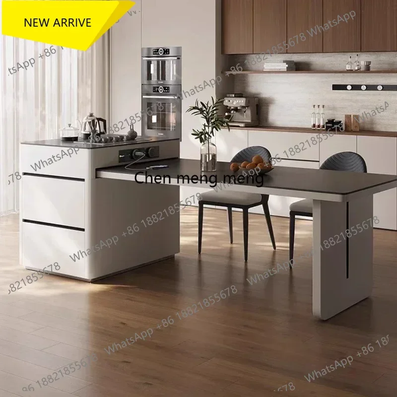 G153 Cream Wind Modern Dining Table Furniture Simple Island Dining Table Retractable Rock Slab Multi-functional Tea Induction Co
G153 Cream Wind Modern Dining Table Furniture Simple Island Dining Table Retractable Rock Slab Multi-functional Tea Induction Co