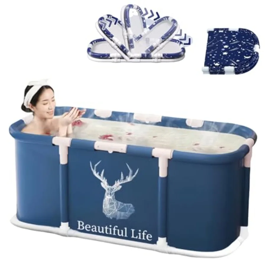 45" Porble Ba Tub No Insllation Foldable Batub for Adults Non-Ilable Ice FoldinBaubs Separate Hot SPA Tub for Shower Sll Family
45" Porble Ba Tub No Insllation Foldable Batub for Adults Non-Ilable Ice FoldinBaubs Separate Hot SPA Tub for Shower Sll Family