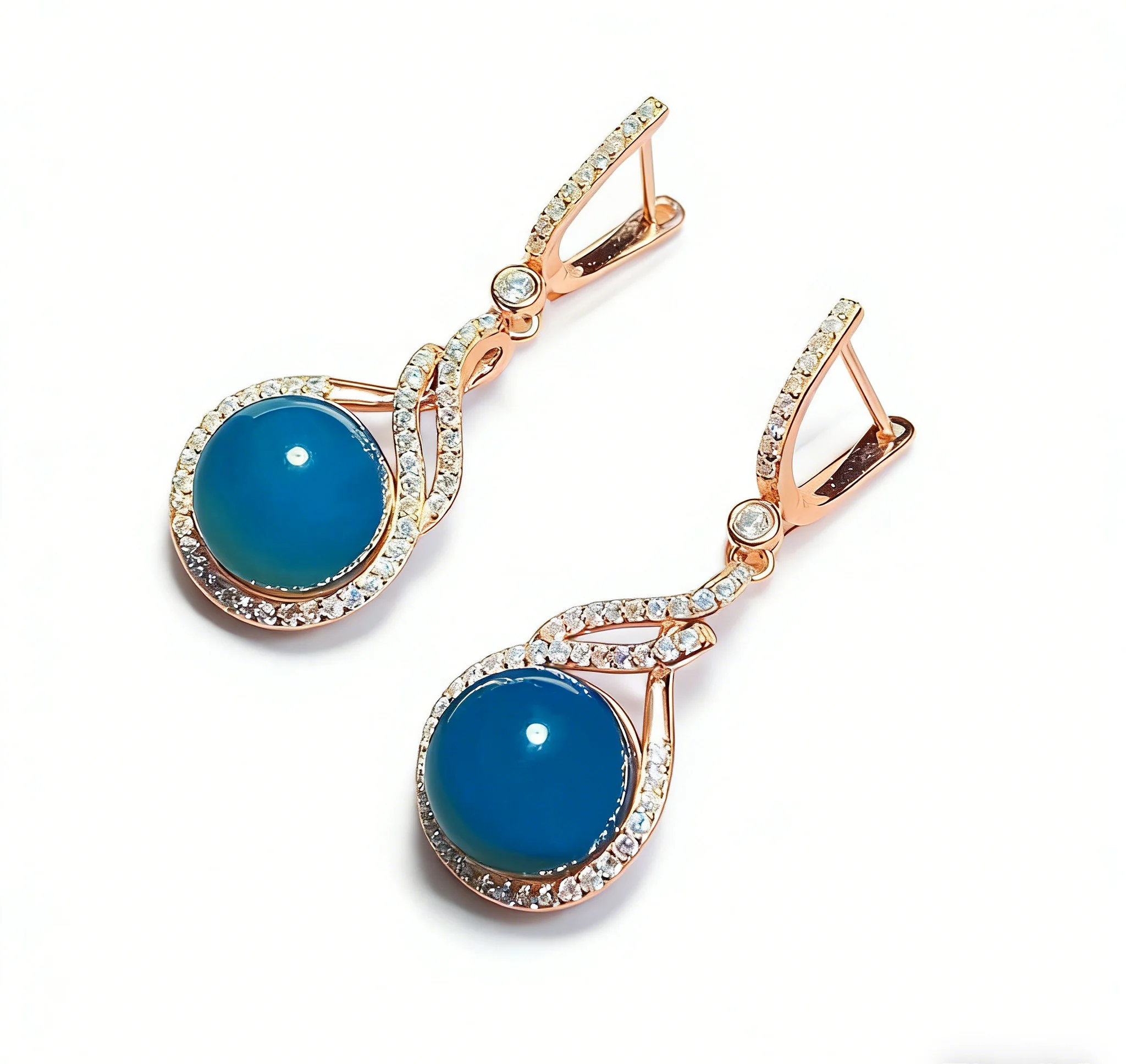 Mexican Blue Amber Earrings Sterling Silver 10mm Round Bead Curved Dangle Drop Earrings for Women Daily Luxury Gift
Mexican Blue Amber Earrings Sterling Silver 10mm Round Bead Curved Dangle Drop Earrings for Women Daily Luxury Gift