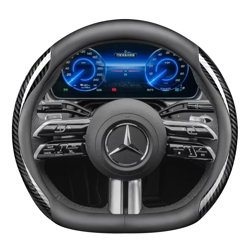 Leather Car Steering Wheel Cover for Mercedes Benz E450 H247 GLA250 C167 GLE400 V223 S500 W223 S350 W447 EVITO W447 Accessories
Leather Car Steering Wheel Cover for Mercedes Benz E450 H247 GLA250 C167 GLE400 V223 S500 W223 S350 W447 EVITO W447 Accessories
