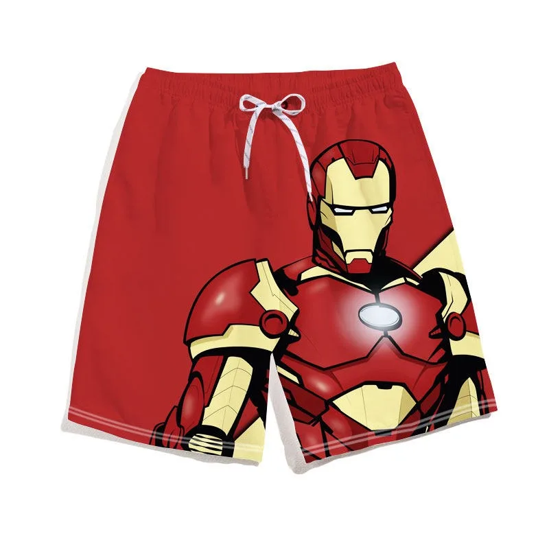 Быстросохнущие шорты с логотипом Marvel, тонкие пляжные шорты Iron Man Avengers, спортивные штаны
Быстросохнущие шорты с логотипом Marvel, тонкие пляжные шорты Iron Man Avengers, спортивные штаны