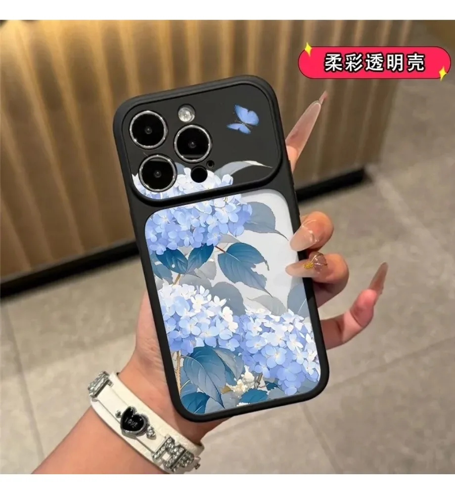 Blue Hydrangea Suitable for for iPhone17Pro Mobile Phone Case for iPhone16/15/14/13 Skin Acrylic 12 Women
Blue Hydrangea Suitable for for iPhone17Pro Mobile Phone Case for iPhone16/15/14/13 Skin Acrylic 12 Women