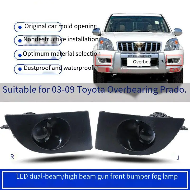 2.5 Inch Bi LED Fog Light Lens 12V 35W 3000K 6000K Green Lemon for Toyota Prado 2003-2009 Hi Lo Beam
2.5 Inch Bi LED Fog Light Lens 12V 35W 3000K 6000K Green Lemon for Toyota Prado 2003-2009 Hi Lo Beam