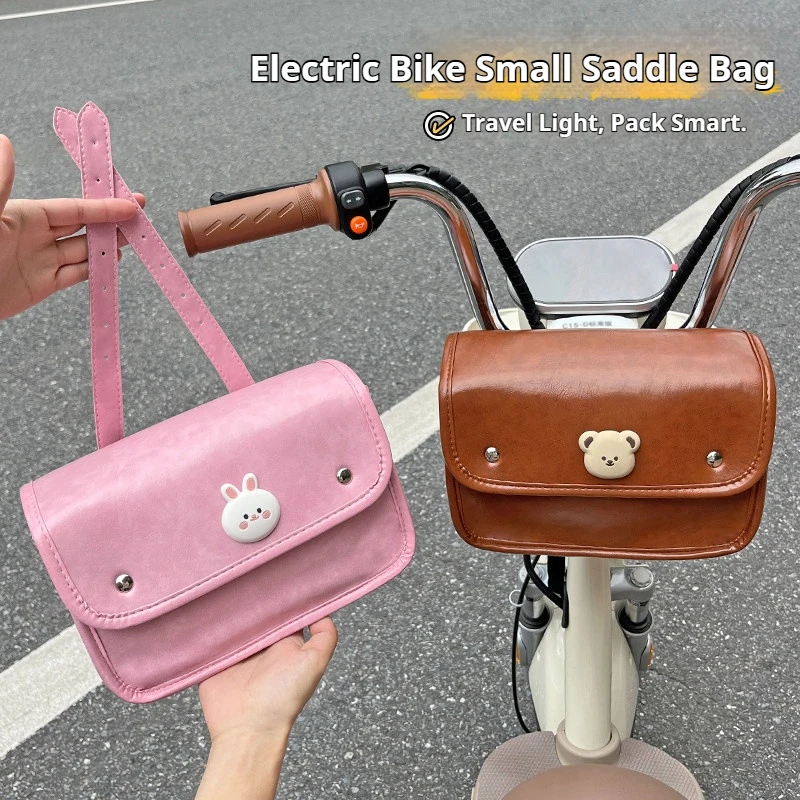 Fashion PU Leather Mountain Bike Bag Vintage Waterproof Motorcycle Electric Scooter Bag Durable Large Capacity Bicycle Front Bag
Fashion PU Leather Mountain Bike Bag Vintage Waterproof Motorcycle Electric Scooter Bag Durable Large Capacity Bicycle Front Bag