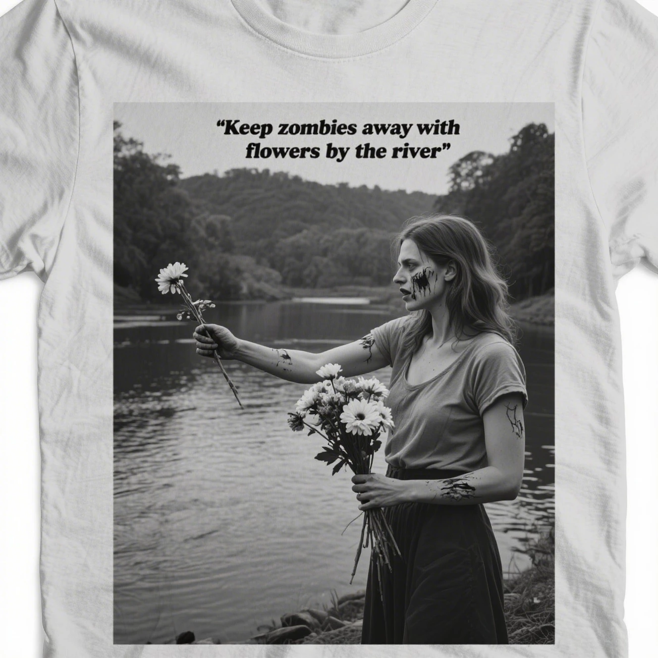Zombie Beautiful Woman Graphic Printing Summer Luxury Brand Pure Cotton Men's and Women's T-shirt Short Sleeve Trend Fashion
Zombie Beautiful Woman Graphic Printing Summer Luxury Brand Pure Cotton Men's and Women's T-shirt Short Sleeve Trend Fashion