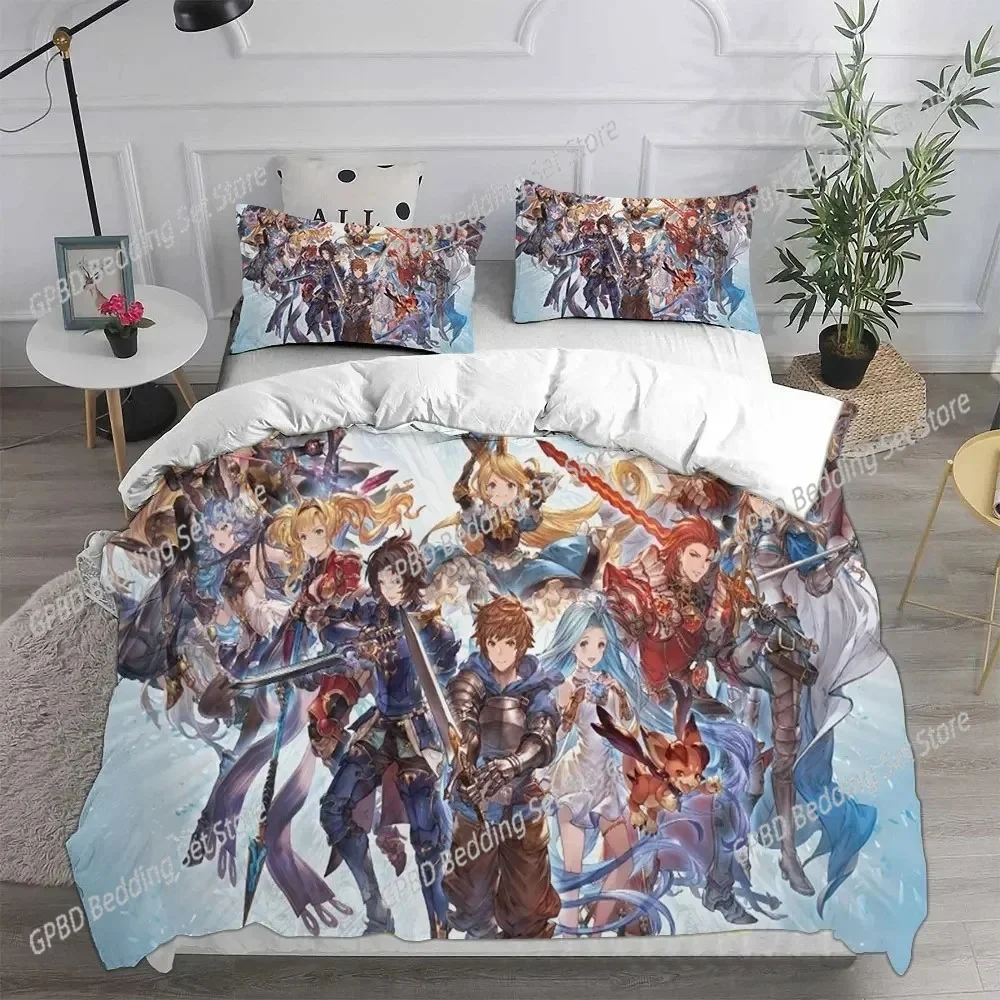 Fashion 3D Game Granblue Fantasy Bedding Sets Comforter Quilt Bed Cover Duvet Cover Pillow Case 2-3 Pieces Sets Kids Adult Size
Fashion 3D Game Granblue Fantasy Bedding Sets Comforter Quilt Bed Cover Duvet Cover Pillow Case 2-3 Pieces Sets Kids Adult Size