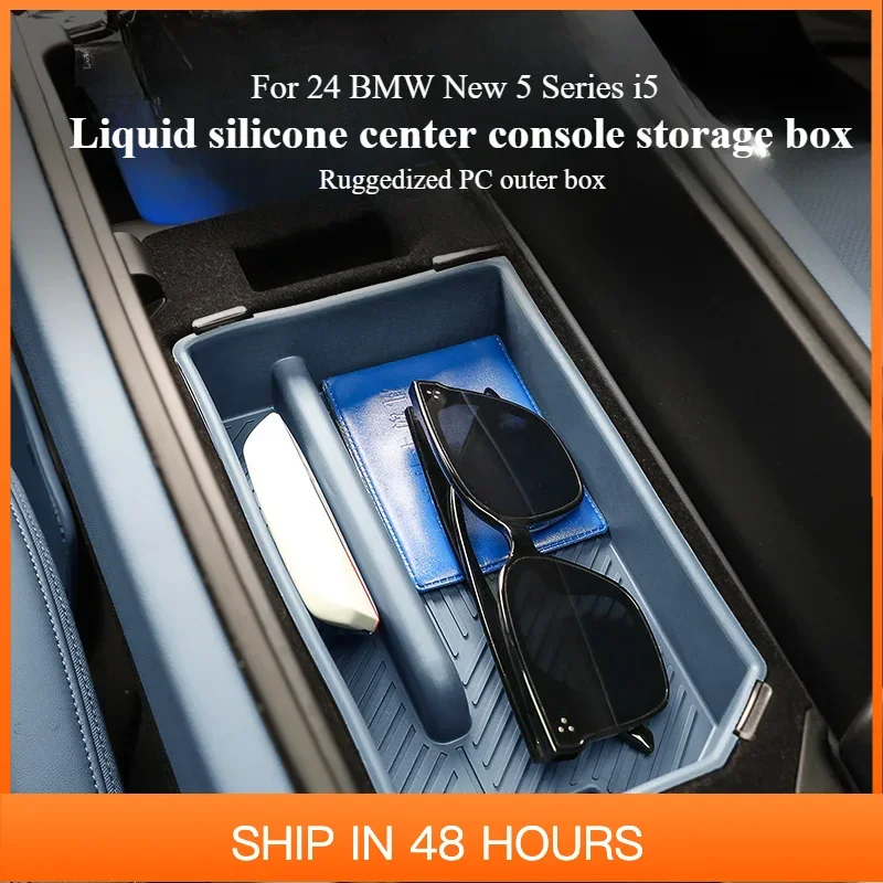 New For BMW 5 Series I5 2024 2025 Armrest Box Hidden Storage Box Center Console Organizer 525 530 Car Interior Decoration Suppli
New For BMW 5 Series I5 2024 2025 Armrest Box Hidden Storage Box Center Console Organizer 525 530 Car Interior Decoration Suppli