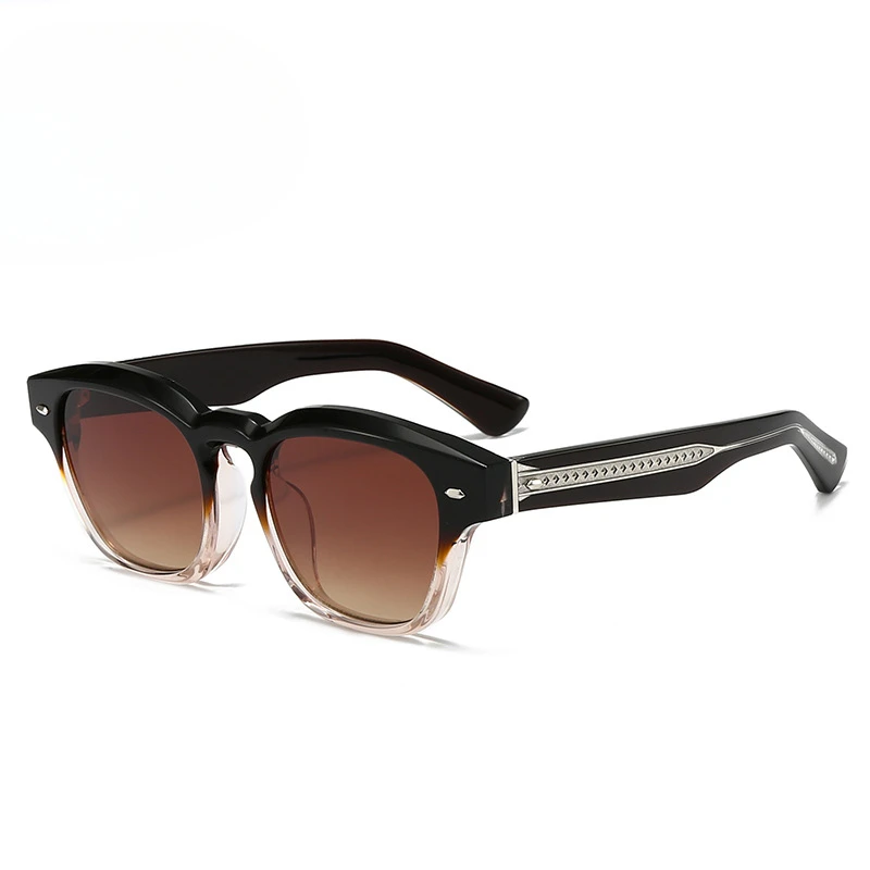 Luxury Brand Original Designer Sunglasses for Men Thick Acetate Handmade Carved Eyewear Outdoor UV400 Women Glasses Custom Lens
Luxury Brand Original Designer Sunglasses for Men Thick Acetate Handmade Carved Eyewear Outdoor UV400 Women Glasses Custom Lens