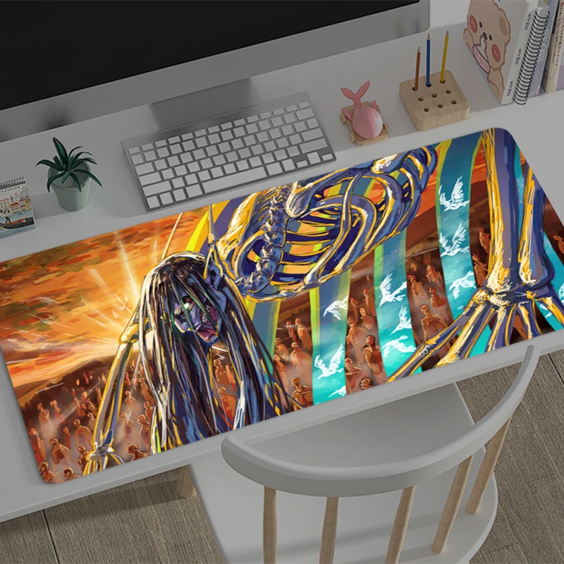 Mouse pad Large A-attack on Titan Eren Yeager rubber keyboard mouse carpet anti-slip gamer mouse pad coaster PC carpet Mousepad
Mouse pad Large A-attack on Titan Eren Yeager rubber keyboard mouse carpet anti-slip gamer mouse pad coaster PC carpet Mousepad
