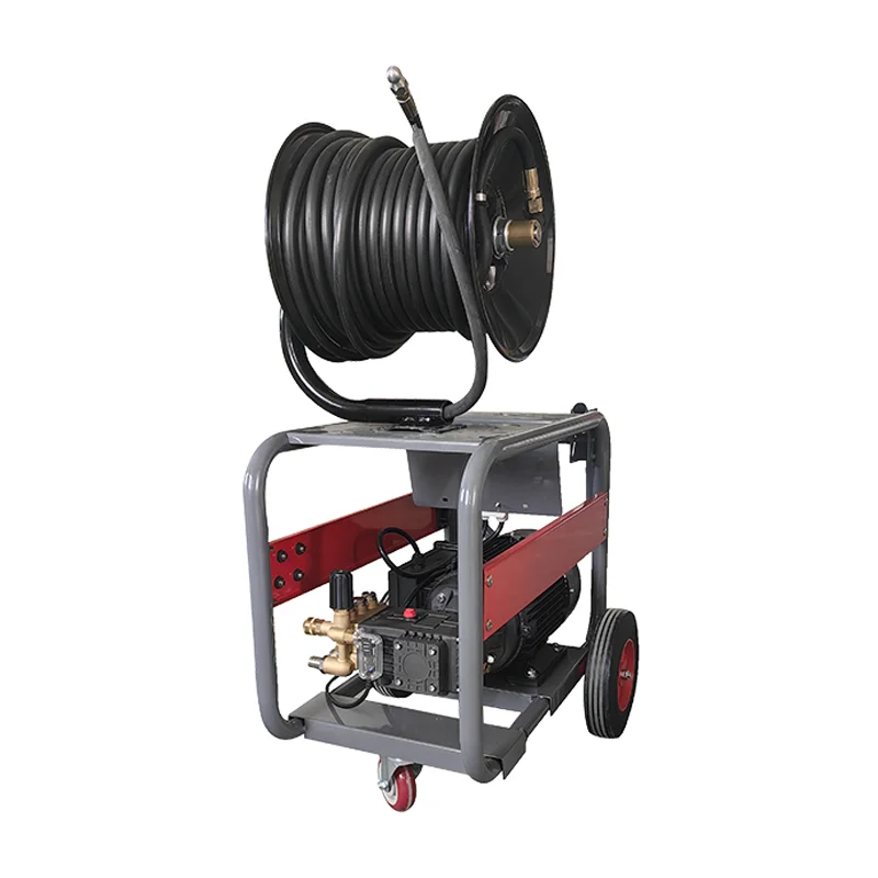 Direct sales of high-quality 220V motor, 150bar, 20lpm electric sewer cleaning machine, spraying machine
Direct sales of high-quality 220V motor, 150bar, 20lpm electric sewer cleaning machine, spraying machine