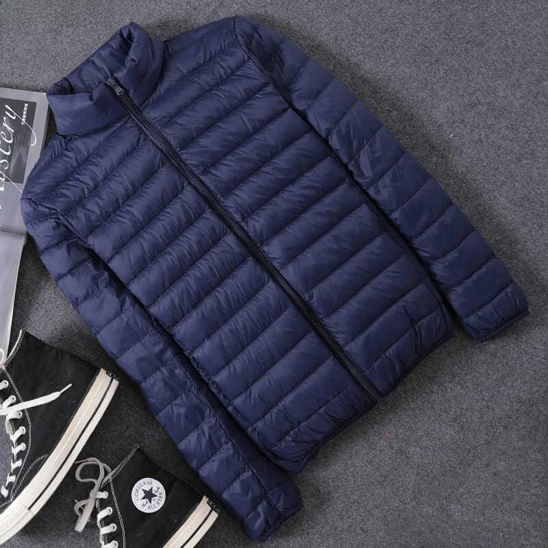 Lightweight Slim Fit down Cotton Jacket Stand Collar Short Outerwear for Men Trendy Youth Spring Season Standard Edition
Lightweight Slim Fit down Cotton Jacket Stand Collar Short Outerwear for Men Trendy Youth Spring Season Standard Edition