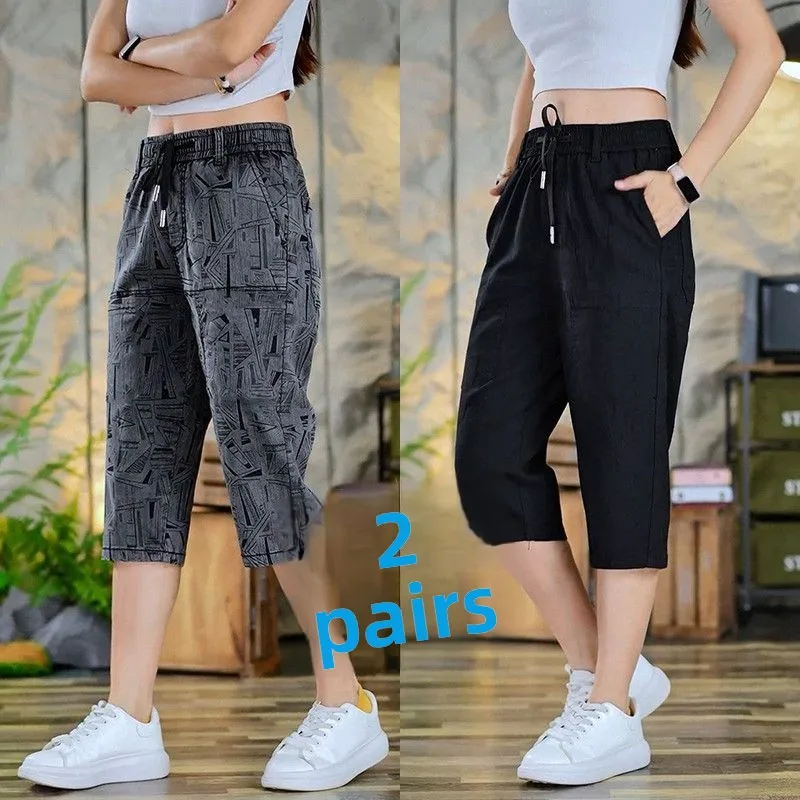 New 2026 Men's Summer Thin Straight Leg Seven-Foot Pants Skin-Friendly Comfortable Loose Breathable Elastic Waist Casual Mid-...
New 2026 Men's Summer Thin Straight Leg Seven-Foot Pants Skin-Friendly Comfortable Loose Breathable Elastic Waist Casual Mid-...