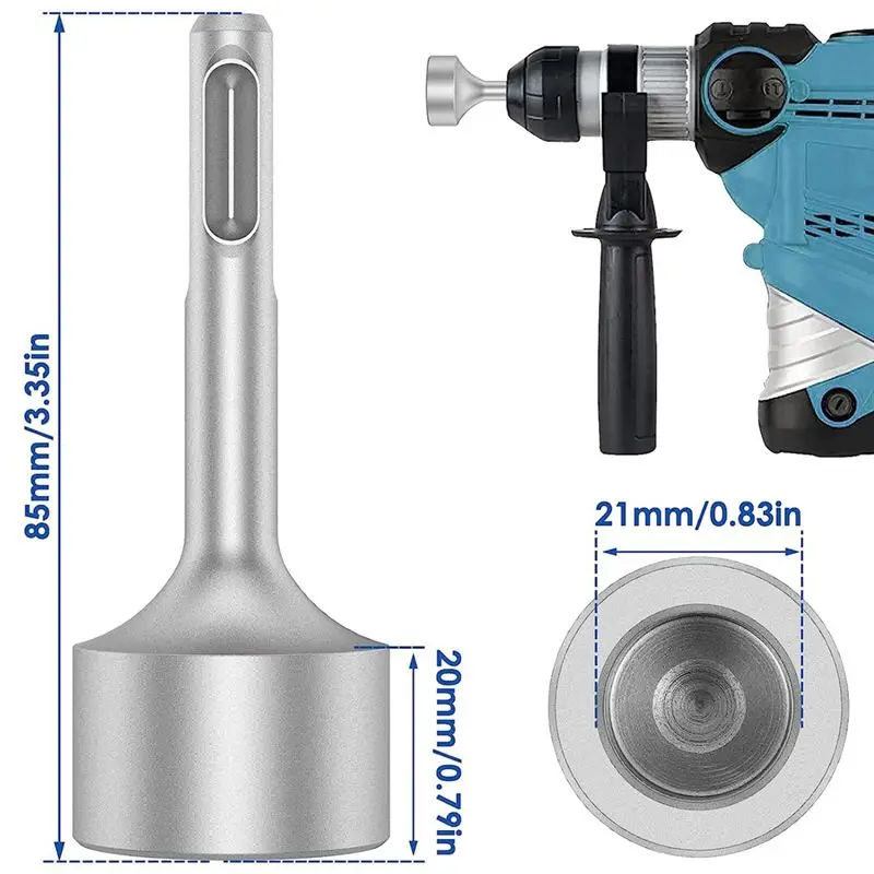 A58Z SDS-Plus T Post Ground Rod Driver, Drill Bit Driver Durable Hammer Drill Rod Converter for Hammer Drill Grounding Rods D
A58Z SDS-Plus T Post Ground Rod Driver, Drill Bit Driver Durable Hammer Drill Rod Converter for Hammer Drill Grounding Rods D