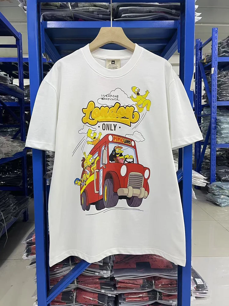 Simpson Red Bus Parody 3D логотип с принтом из чистого хлопка, винтажная футболка ort Sve ex, модный круглый летний топ свободного покроя
Simpson Red Bus Parody 3D логотип с принтом из чистого хлопка, винтажная футболка ort Sve ex, модный круглый летний топ свободного покроя