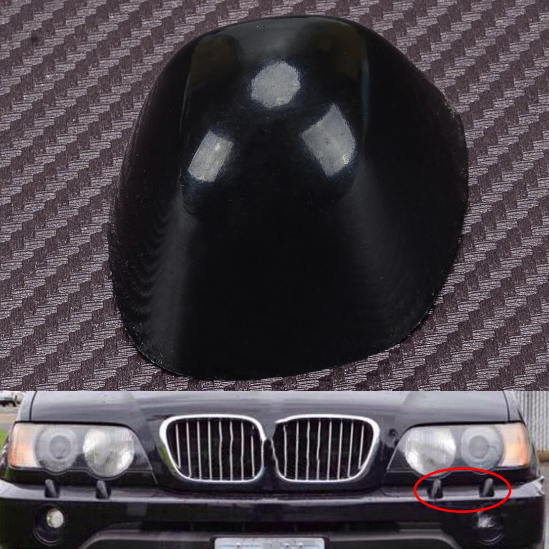 Новая черная пластиковая крышка омывателя левой передней фары для BMW X5 E53 LCI 2003-2006, номер детали 61677145235
Новая черная пластиковая крышка омывателя левой передней фары для BMW X5 E53 LCI 2003-2006, номер детали 61677145235