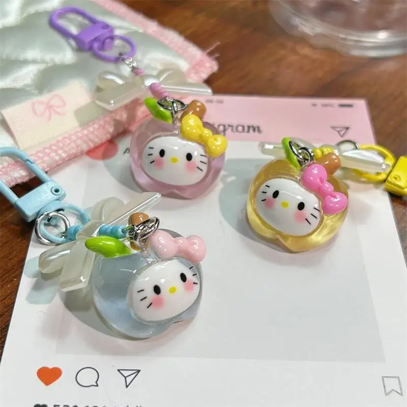 Random 3PCS Cute Sanrio Apple KT Cat Bow Beaded Transparent Keychain Pendant Sweet Bag Hanging Ornaments Girly Gifts
Random 3PCS Cute Sanrio Apple KT Cat Bow Beaded Transparent Keychain Pendant Sweet Bag Hanging Ornaments Girly Gifts