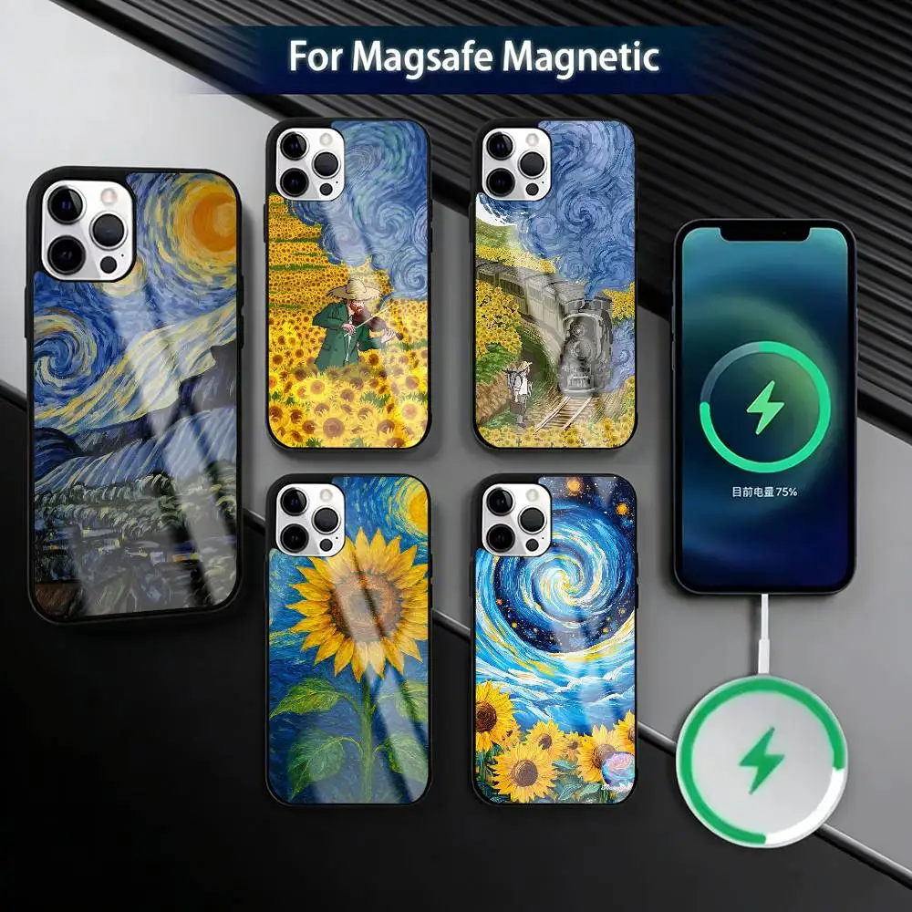 Van Gogh Phone Case For iPhone17,16,15,14,13,12,11 Plus,Pro Magnetic with Magsafe Wireless Charging
Van Gogh Phone Case For iPhone17,16,15,14,13,12,11 Plus,Pro Magnetic with Magsafe Wireless Charging