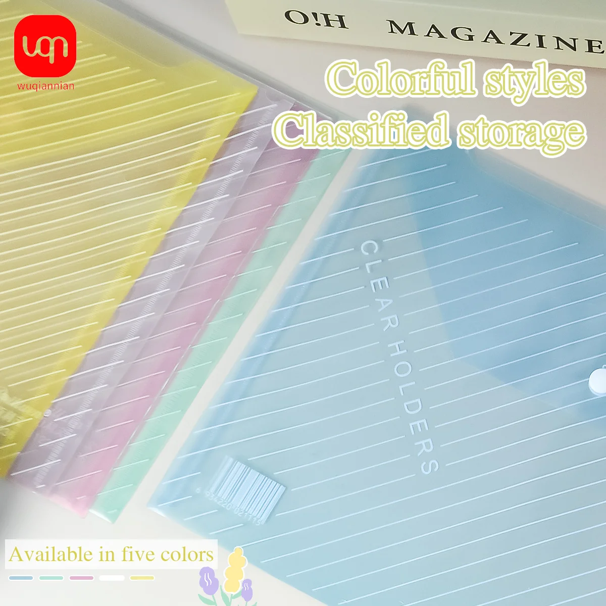 WQN-10 шт. Прозрачные пластиковые папки формата А4 — прочный полипропиленовый материал для организации школы и офиса 
WQN-10 шт. Прозрачные пластиковые папки формата А4 — прочный полипропиленовый материал для организации школы и офиса