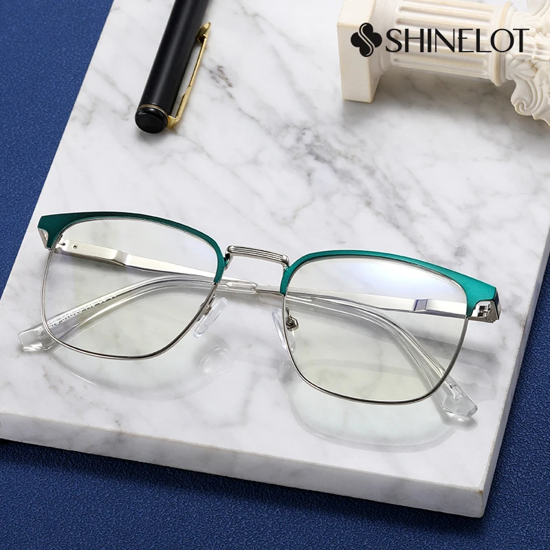 91376 Classic Men Eyeglasses Frame Bluelight Blocking Optical Glasses Prescription Frame Gentleman Workplace Durable Eyewear
91376 Classic Men Eyeglasses Frame Bluelight Blocking Optical Glasses Prescription Frame Gentleman Workplace Durable Eyewear