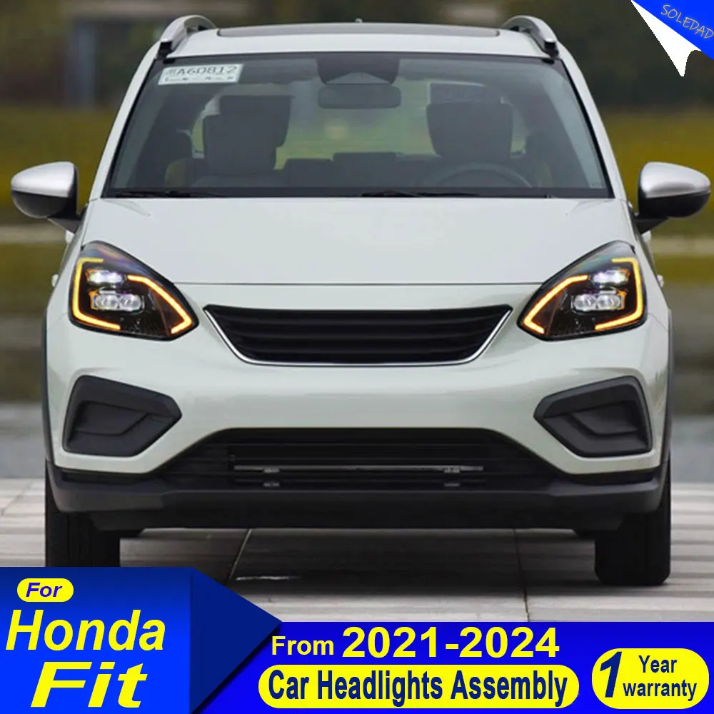 Car Styling for Honda FIT Jazz 2020 2021 2022 2023 2024 LED Headlight New FIT Head Lamp DRL Signal Projector Lens Automotive
Car Styling for Honda FIT Jazz 2020 2021 2022 2023 2024 LED Headlight New FIT Head Lamp DRL Signal Projector Lens Automotive
