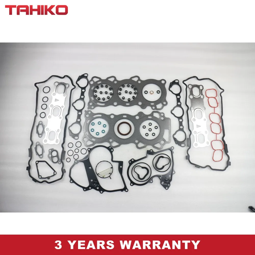 Полный комплект прокладок VRS подходит для Nissan VQ25DE TEANA XV J31Z V6 24 В TEANA 2.5L V6 24 В 
Полный комплект прокладок VRS подходит для Nissan VQ25DE TEANA XV J31Z V6 24 В TEANA 2.5L V6 24 В