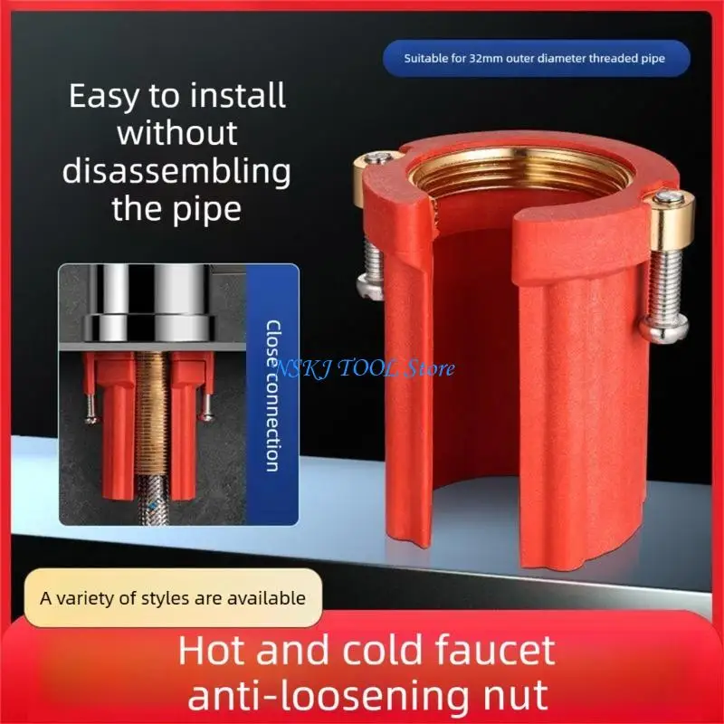 L8RC Hot and Cold Water Faucet Fixing Plastic Faucet Lock Nut Easy to Install
L8RC Hot and Cold Water Faucet Fixing Plastic Faucet Lock Nut Easy to Install