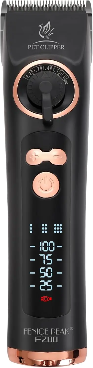 Long-Lasting Cordless Dog Clippers with 3 Speeds, Quiet Operation for Thick Hair, Home & Professional Use
Long-Lasting Cordless Dog Clippers with 3 Speeds, Quiet Operation for Thick Hair, Home & Professional Use