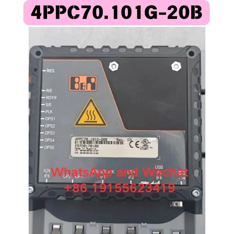 Б/у сенсорный экран 4PPC70.101G-20B PP825 Функциональный тест ОК Быстрая доставка
Б/у сенсорный экран 4PPC70.101G-20B PP825 Функциональный тест ОК Быстрая доставка