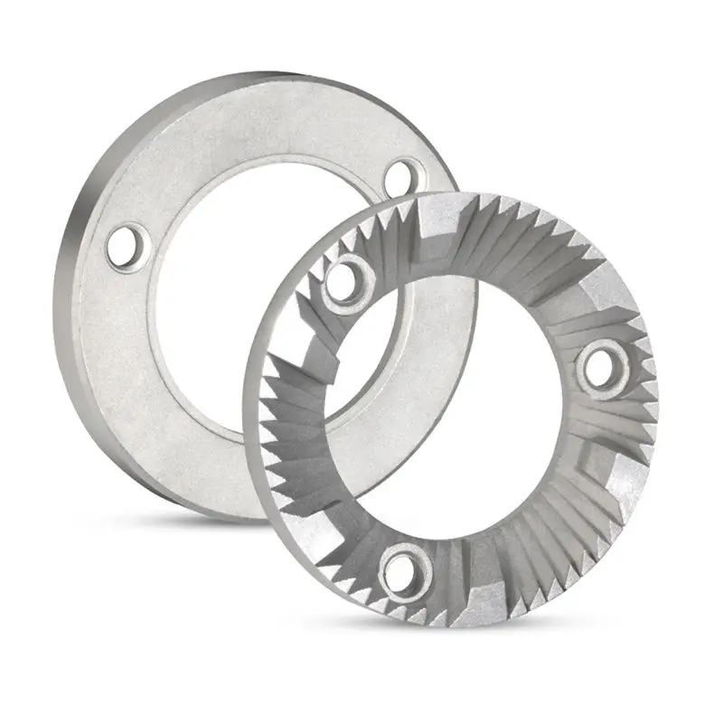 A20F-Pack Of 2 Grinder Burrs Grinder Disc Grinder Accessories 40MM Cutter Disc Metal Texture For Bean
A20F-Pack Of 2 Grinder Burrs Grinder Disc Grinder Accessories 40MM Cutter Disc Metal Texture For Bean