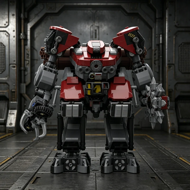 789PCS Popular Game Model MOC Building Bricks Heavy Combat Mech Modular Technology Gifts Holiday Assemble Children Toys Suit
789PCS Popular Game Model MOC Building Bricks Heavy Combat Mech Modular Technology Gifts Holiday Assemble Children Toys Suit
