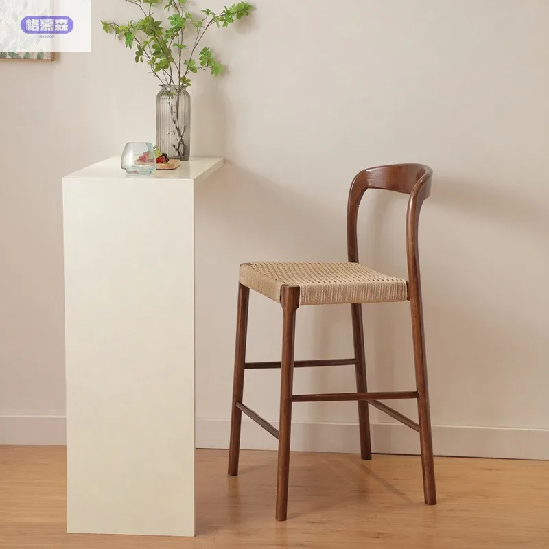 Nordic Solid Wood Household Island Table Chair Ash Bar Chair Bar Chair Silent Wind Rope Woven Dining Chair Bar Stool Chairs Ital
Nordic Solid Wood Household Island Table Chair Ash Bar Chair Bar Chair Silent Wind Rope Woven Dining Chair Bar Stool Chairs Ital