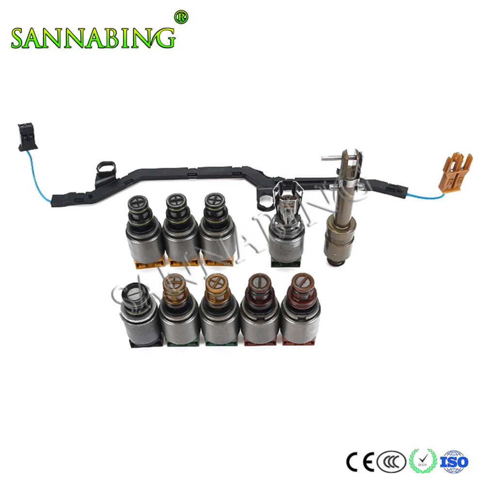 6HP21 6HP28 ZF6HP21 ZF6HP28 Transmission Solenoid 1068298047 with harness kit for BMW Audi Jaguar
6HP21 6HP28 ZF6HP21 ZF6HP28 Transmission Solenoid 1068298047 with harness kit for BMW Audi Jaguar