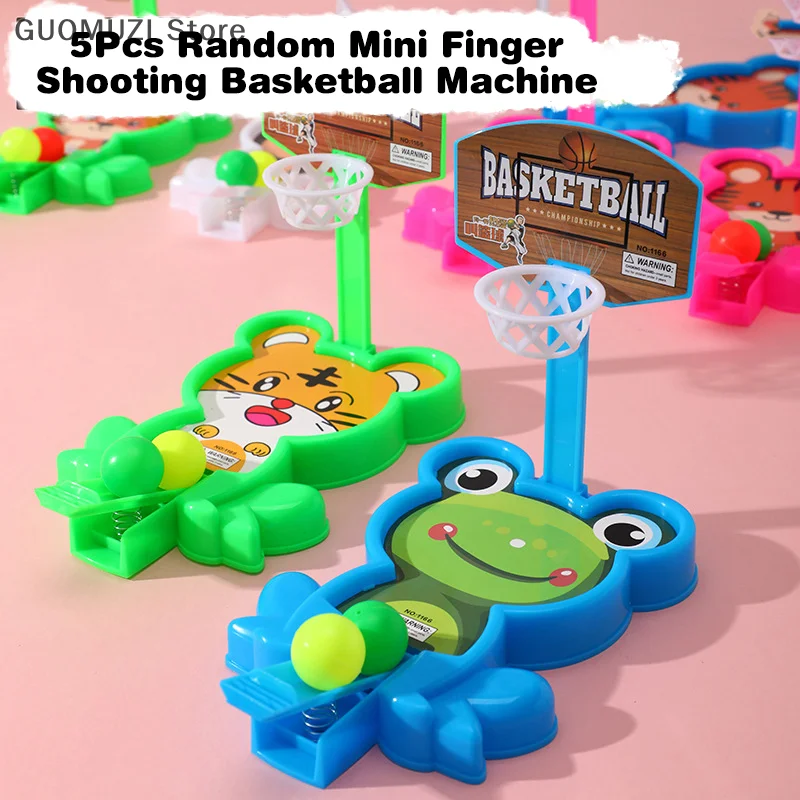5Pcs Mini Basketball Shooting Machine Desktop Toy Cute Animal Shape Board Game Funny Parent-child Interactive Toys Party Games
5Pcs Mini Basketball Shooting Machine Desktop Toy Cute Animal Shape Board Game Funny Parent-child Interactive Toys Party Games