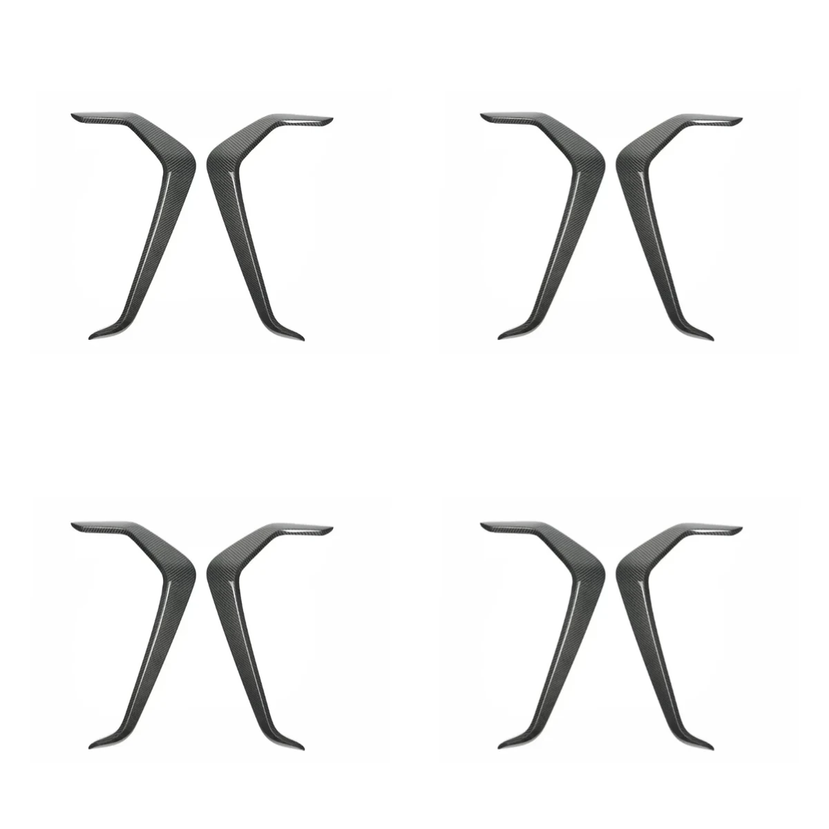 Dry Carbon Fiber CFA Style Side Trims Winglets for M4 G82 2021+ (for Add to MP Side Vent)
Dry Carbon Fiber CFA Style Side Trims Winglets for M4 G82 2021+ (for Add to MP Side Vent)