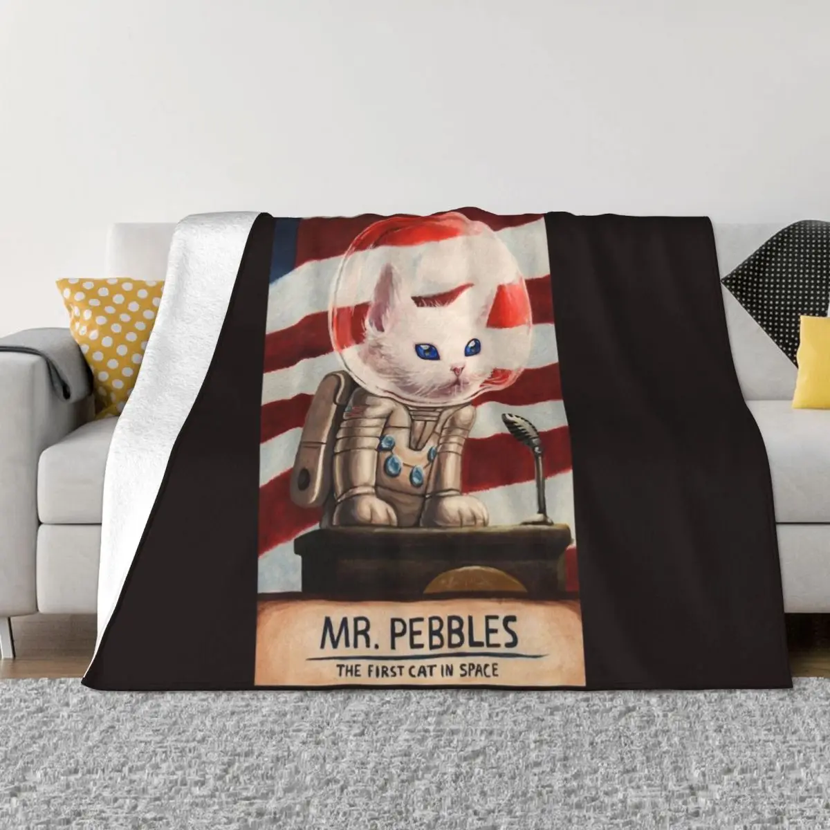 MR PEBBLES - High Quality Classic T-Shirt Throw Blanket Stuffeds Flannel Blankets
MR PEBBLES - High Quality Classic T-Shirt Throw Blanket Stuffeds Flannel Blankets