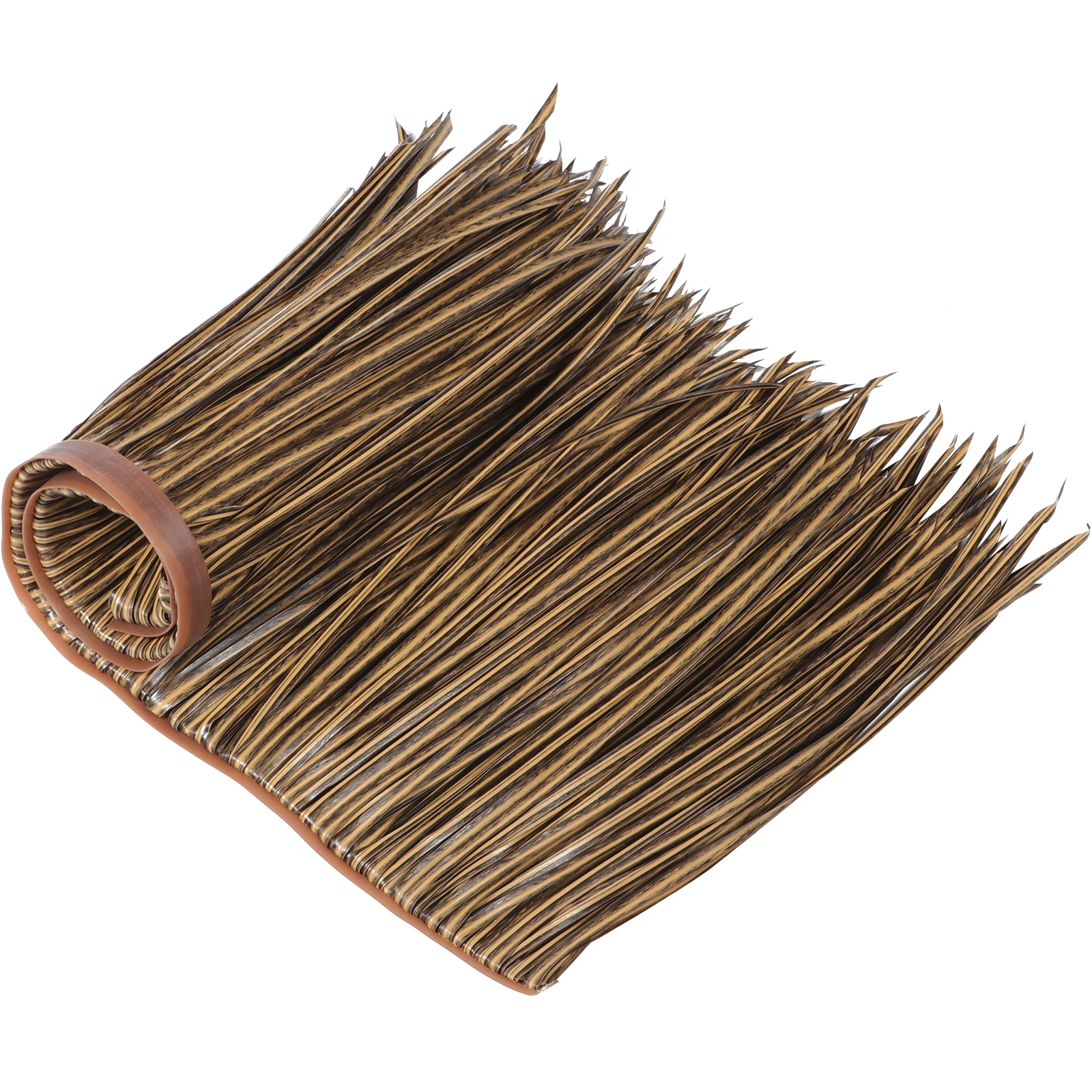 Simulated Thatch Tile Faux Roof 1m*50cm Dark Grey Straw Mat Waterproof Sunproof Windproof Garden Patio Balcony Restaurant Tiki
Simulated Thatch Tile Faux Roof 1m*50cm Dark Grey Straw Mat Waterproof Sunproof Windproof Garden Patio Balcony Restaurant Tiki