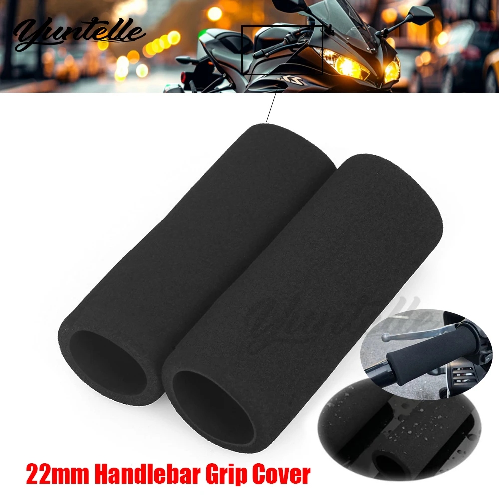 Handle Grip Cover For 22mm Handle Bar Universal Anti-slip Hand Grips Sponge Gloves Lever Cover Motorcycle Motor Accessories
Handle Grip Cover For 22mm Handle Bar Universal Anti-slip Hand Grips Sponge Gloves Lever Cover Motorcycle Motor Accessories
