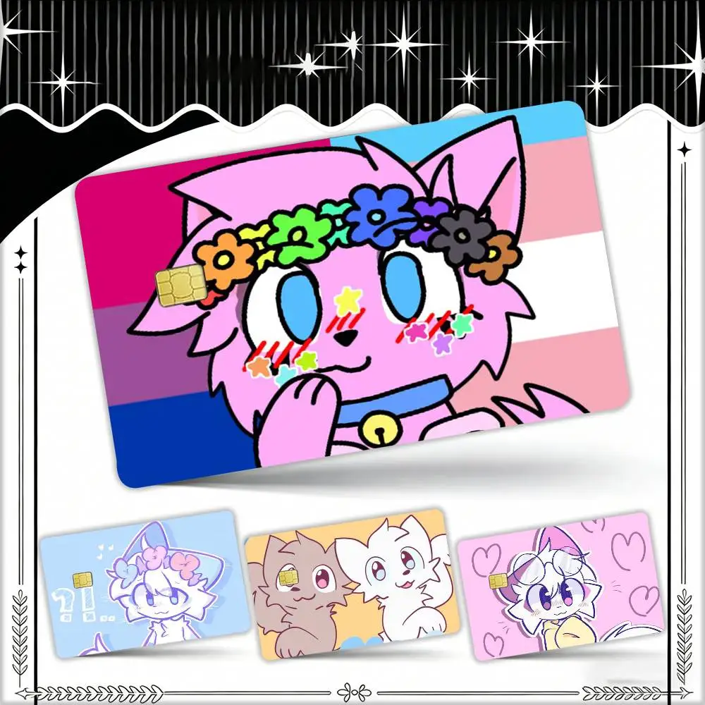 For Gay Lgbt Lesbian Boykisser Cat Waterproof Film Skin Cover Credit Card Stickers Debit Front Bank Bus Pass
For Gay Lgbt Lesbian Boykisser Cat Waterproof Film Skin Cover Credit Card Stickers Debit Front Bank Bus Pass